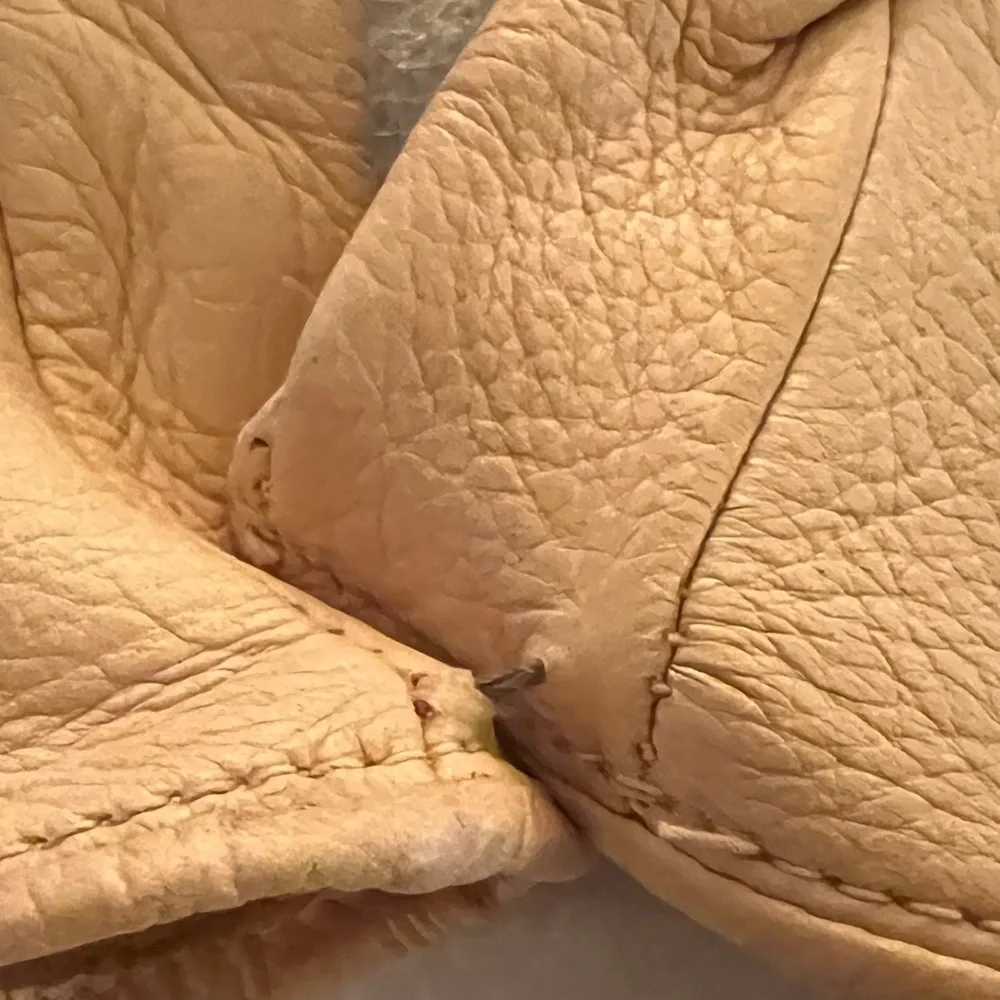 Women’s Vintage Deerskin Tan Unlined Driving Work Gloves NEW without Tags Size 7
